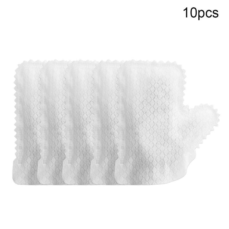 10 Pcs/set Fish Scale Cleaning Duster Gloves Non-woven Disposable Gloves Cleaning Non-woven Fabric Z9R5