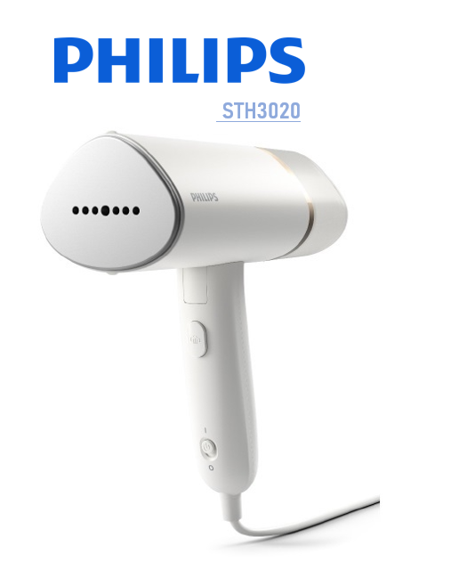 Philips STH3020 3000 series Compact and foldable Handheld Steamer