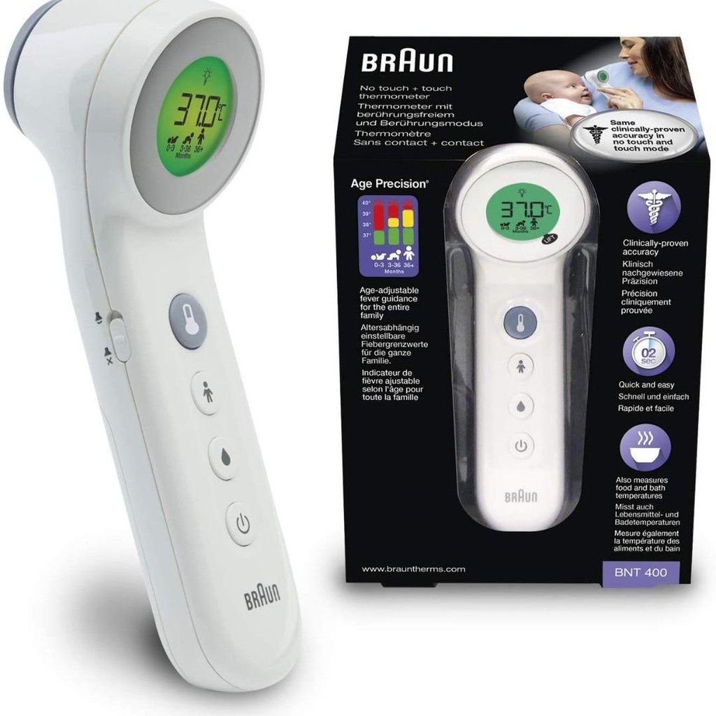 Braun IRT-6520 / ThermoScan 7 / Baby / Adult Professional Digital Ear Thermometer/ Including 21 filters